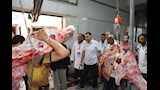 محافظ القليوبية يتفقد مجزر غرب شبرا الخيمة (4)