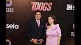 هاني رمزي مع زوجته
