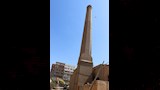 محافظ القليوبية يتفقد هدم مدخنة شركة قها للأغذية (3)