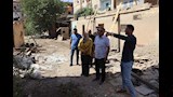 محافظ القليوبية يتفقد هدم مدخنة شركة قها للأغذية (7)