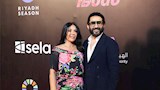 "أحلى كابلز".. تعليقات المتابعين على منى زكي وأحمد حلمي من عرض فيلم 7dogs