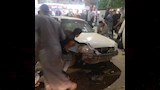تصادم تريلا بعدد من السيارات بمطروح (1)_2