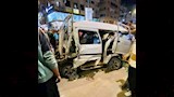 تصادم تريلا بعدد من السيارات بمطروح (5)_6