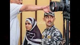 بكاء وخوف.. انهيار المتهمة بقتل عروس بورسعيد فور وصولها قاعة المحكمة