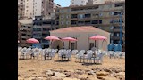 شواطئ الإسكندرية تتجمل لعيد الأضحى (6)