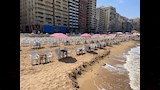 شواطئ الإسكندرية تتجمل لعيد الأضحى (5)