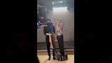 بسمة بوسيل في كواليس تصوير الأغنية