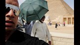 مورجان فريمان خلال زيارته لمصر