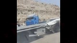 تصادم عدة سيارات بين الجبلين على أوتوستراد حلوان (2)