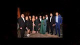 دنيا عبدالعزيز ونجوم الفن في حفل زفاف نجل ادوارد (2)