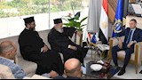 بالصور.. وفد الأقباط الكاثوليك يُهنئ محافظ أسوان بعيد الأضحى 