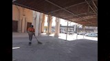 رفع كفاءة النظافة بمحيط ساحات صلاة العيد (1)