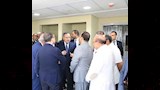 وزير التعليم العالي يتفقد إنشاءات الحرم الجديد للجامعة الأهلية الفرنسية بالشروق