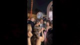 رومانسية تجمع محمد سامي ومي عمر في حفل زفاف نجل ادوارد (1)