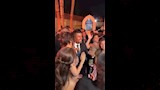 مي عمر ومحمد سامي في حفل زفاف نجل ادوارد (2)