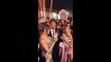 مي عمر ومحمد سامي يرقصان على اغنية انا ولا عارف انا مالي (1)