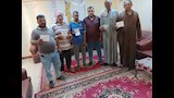 توزيع عيديات على العمال بقرى بولاق جنوب مركز الخارجة