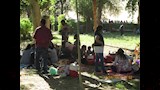 الأسر فى الحديقة النباتية