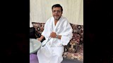 محمد هنيدي بملابس الإحرام