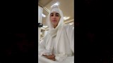 ياسمين عبد العزيز داخل الحرم المكي