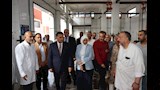 محافظ القليوبية يتفقد مجزر كفر سعد (4)