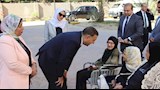 لفتة إنسانية.. محافظ القليوبية يشارك نزيلات دار المُسنات فرحة العيد (صور)