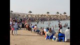 اقبال المواطنين لى الشواطئ العامة