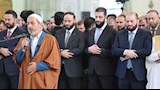الرئيس السوري أحمد الشرع خلال صلاة العيد في محافظة حلب