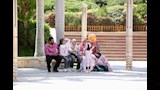 حديقة الأزهر تحتضن آلاف الزوار احتفالا بأول أيام عيد الأضحى (1)