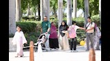 حديقة الأزهر تحتضن آلاف الزوار احتفالا بأول أيام عيد الأضحى (18)