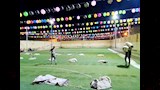 بالونات لاستقبال المصلين