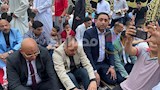 جانب من حضور صلاة العيد 