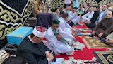 خلال التكبيرات 