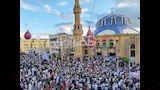 شلالات البالونات في بورسعيد٤