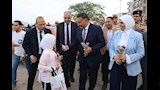 محافظ القليوبية يشارك المواطنين فرحة العيد (5)