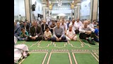 محافظ أسوان يجلس بجوار طفلين فى صلاة عيد الأضحى