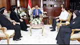 قيادات الكنائس الأرثوذكسية والإنجيلية والكاثوليكية تهنئ محافظ بني سويف بعيد الأضحى- صور