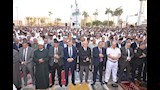 الآلاف يؤدون صلاة العيد في الأقصر