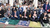 محافظ الفيوم يؤدي صلاة عيد الأضحى بمسجد ناصر الكبير (1)