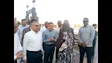 المحافظ يهنأ سيدة بعيد الأضحى