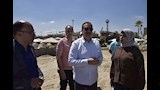 محافظ بورسعيد يتفقد الشاطئ والكورنيش ١