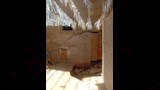 تشققات حوائط وانهيار جزئي لعقار