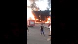 إخماد حريق اندلع داخل مطعم بالحي الأول بالعبور (4)