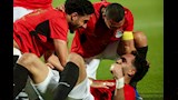 لقطات من مباراة مصر وروسيا (6)