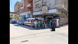 خروج جثمان والدة الفنان أحمد حلمي من المستشفى دار الطب ببنها (14)
