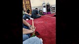 الحزن يسيطر على أحمد حلمي قبل جنازة والدته (3)