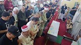 جنازة والدة الفنان أحمد حلمي (42)