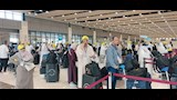 تفويج أولى رحلات عودة حجاج السياحة (4)