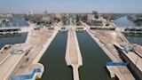 تشغيل قناطر ديروط الجديدة (4)