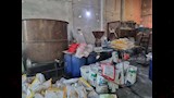 أسمدة ومبيدات زراعية مجهولة